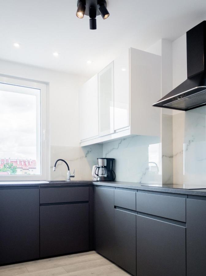 Apartament Z Widokiem, 10Min Od Morza Danzig Exterior foto